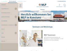 Tablet Screenshot of mlp-konstanz.de